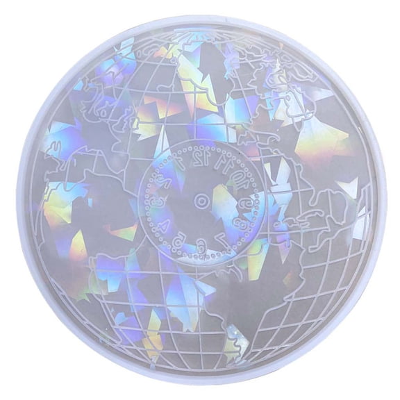 Earth Clock Silicone Mold Pendant Epoxy Resin Mold for Resin Crafts Home Wall Decoration Nonstick