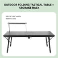 thumbnail image 2 of Table d'Extérieur Multifonctionnelle à 8 Unités, Table Pliable en Alliage d'Aluminium, Table de Camping Portable, Table Combinée Réglable, 2 of 7