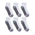 Hanes Ankle Socks 6Pack Mens Max Cushion Cool ComfortBlend FreshIQ Max