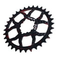 thumbnail image 1 of Bike Chainring,Aluminium Alloy Hollow Single 32T Round Chainwheel Positive and Negative Tooth Disc Chainring, 1 of 7