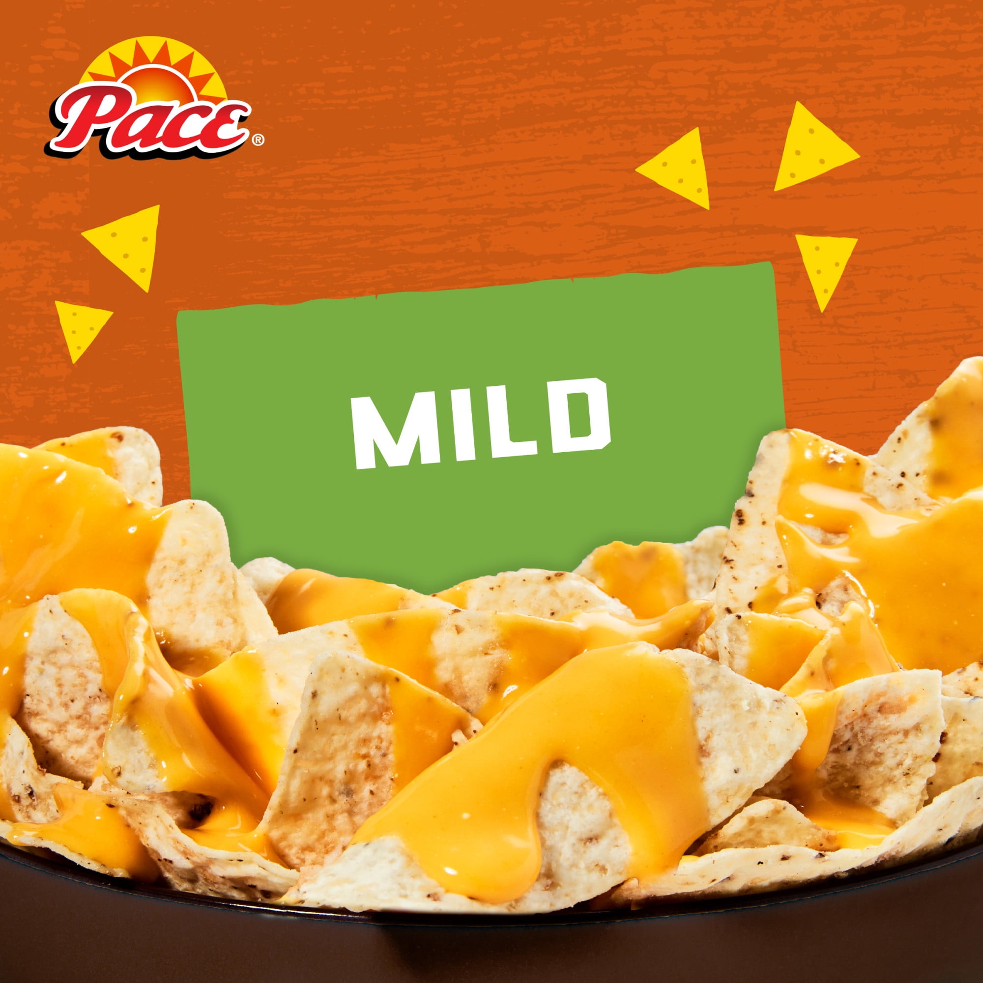(12 pack) Pace Mild Nacho Cheese Sauce, 10.5 oz