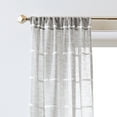 thumbnail image 5 of Better Homes & Gardens Woven Stripe Curtain Panel Pair, Indoor, Pole Top, Adult, 5 of 5