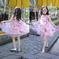 thumbnail image 5 of Lindreshi Baby Girl Dresses Summer Baby Girls Kids Flower Princess Dress Pageant Wedding Party Evening Dress, 5 of 7
