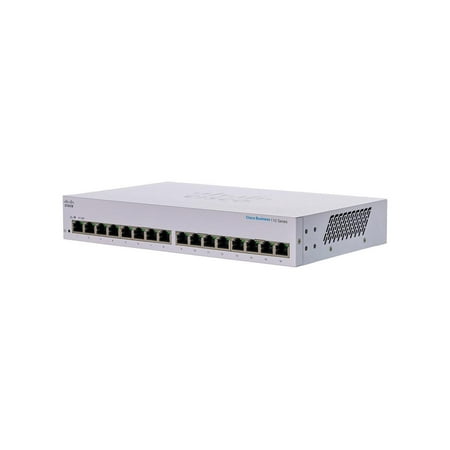 UPC: 0889728326384 | Cisco 110 CBS110-16T-NA 16-Port L2 Unmanaged Ethernet Switch CBS11016TNA