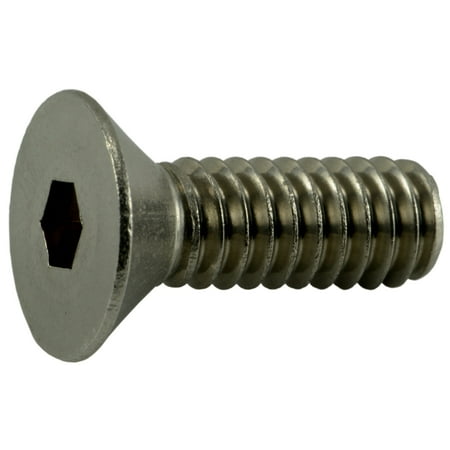 

1/4 -20 x 3/4 18-8 Stainless Flat Head Socket Cap Screws (10 pcs.)