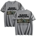 thumbnail image 2 of Kane Brown The High Road 2025 Tour Merch Cotton T-Shirt Women Men Crewneck Casual Short Sleeve Tee, 2 of 3