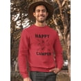 thumbnail image 2 of Happy Camper Design. Sweatshirt Men -GoatDeals Designs, Male Large, 2 of 4