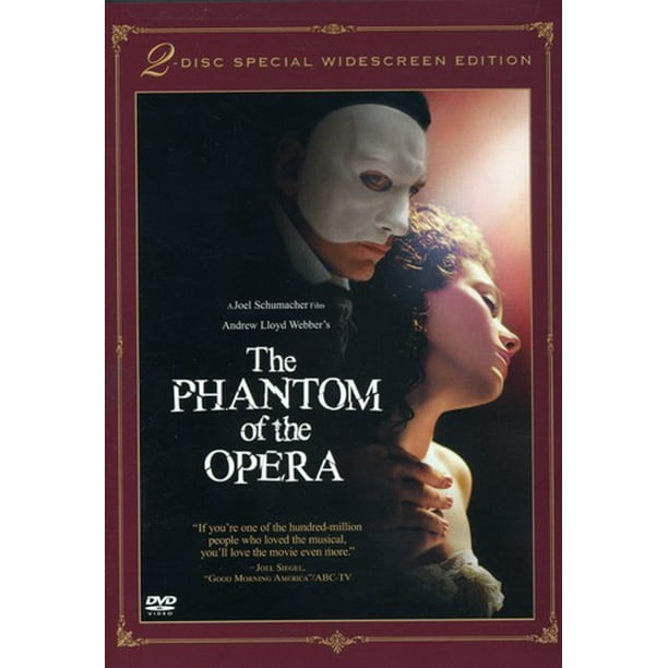 demonstration stavelse håndtering The Phantom of the Opera (DVD) - Walmart.com