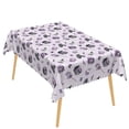 thumbnail image 6 of Duangreer Purple Halloween Rectangle Tablecloth, Pumpkin Wizard Hat Broom Decors Washable Table Cover for Party Picnic Decoration, 60 x 70 Inch, 6 of 6