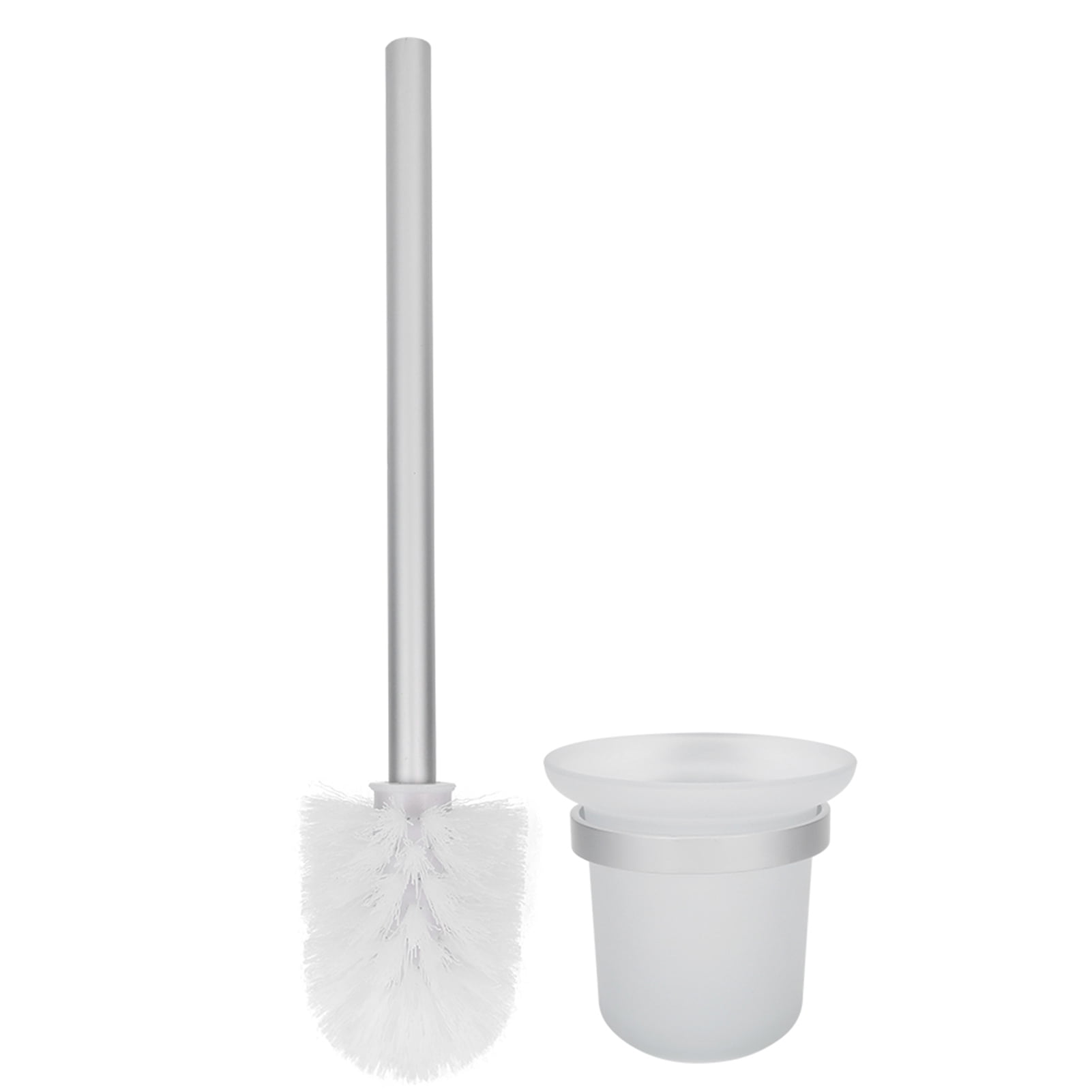 Wall,Mounted Toilet Brush  Holder, Modern Bathroom Cleaner With Easy Installation  Accessories