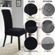 thumbnail image 4 of Fundas elásticas para sillas de comedor, fundas protectoras para muebles de Spandex suave Parsons para comedor, cocina, hogar, Hotel Ormromra WMZL-285-6, 4 of 6