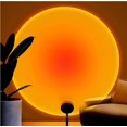 thumbnail image 1 of Night Light，New 180 Degree Rotation Rainbow Projection Lamp Led，with USB Charging，FYBTO tic Visual Led Light，for Bar Party Living Room Bedroom Projector Gift, 1 of 5