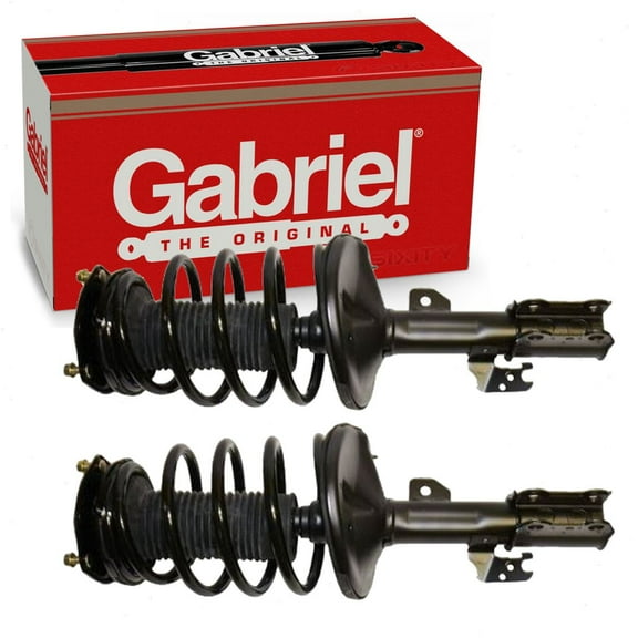 2 pc Gabriel G57041 ReadyMount Suspension Strut & Coil Springs for Assembly Shock Shocks Struts