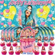 Karol G Birthday Supplies Plates Decorations Decor Backdrop Banner Cake Topper Fans