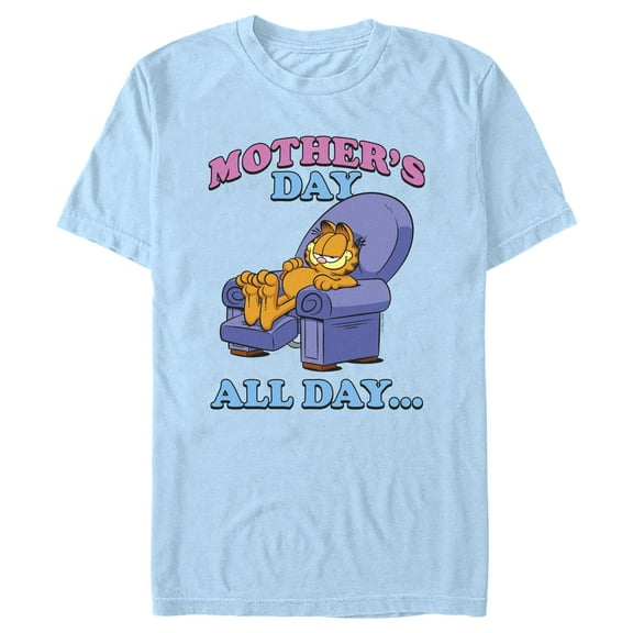 Men's Garfield Mother's Day All Day  Graphic T-Shirt