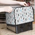 thumbnail image 7 of Fotbe Winter Art Blue and Black Moose for Two Slice Toaster Cover, Fingerprint Protector, Super Soft Appliance Cover And Dust Cover,Bread Dust Cover & Fingerprint Protection, 7 of 7