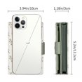 thumbnail image 4 of GAEKEAO Small Womens Wallet RFID Blocking Bifold Card Holder Tassel Vegan Leather Wallets with Zipper Pocket, 4 of 8