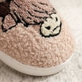 thumbnail image 2 of Fuzzy Slippers For Women Couple Winter Cute Cow Pattern Cartoon Warm Padded Slippers Warm Cozy Winter House Slippers Bedroom Indoor House Shoes, 2 of 6