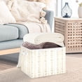 thumbnail image 3 of Yayeee Collapsible Cube Storage Bin with Lid Fabric Closet Decorative Basket with Handles, Beige Abstract Pattern, 3 of 7