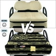 thumbnail image 6 of Yuyamidu Green Camo Golf Cart Seat Covers American Flag Golf Cart Seats Cushion Covers Washable Club Car Seat Towel Blanket Golf Cart Accessory, 4th of July, 6 of 8