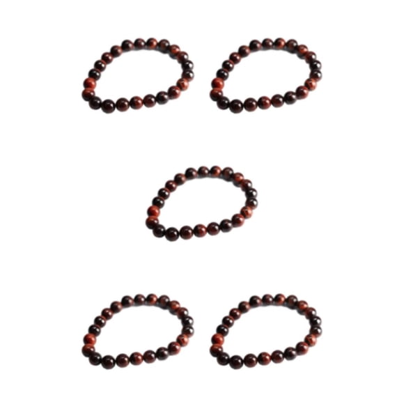 Minnieouse de ojo de tigre - Cuentas de piedra natural para una meditación cómoda Cuentas de oración Regalo única Ropa cómoda Type2 NO2