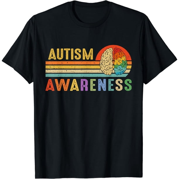 World Autism Awareness Neurodiversity Autistic April Sunset playera