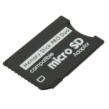 Portable Micro SD to Memory Stick Pro Duo Adapter Converter