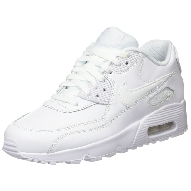 Nike Nike 833412100 Big Kids Air Max GS Leather 90 White/White