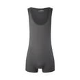 thumbnail image 4 of CHUOU Men's Bodysuit Sliding Fitness Shapewear Movement Supporter Wrestling Sweat Leotard, 4 of 4