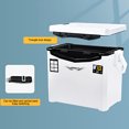 thumbnail image 3 of JShteea Caja Almacenamiento Pescado 10 L Caja Pesca Mar Portátil Accesorios para Exteriores (10 L), 3 of 9