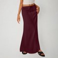 thumbnail image 2 of Women's Flowy Maxi Skirt 2025 Extra Long Casual Summer Pleated Skirts Beach Vacation Clothes, 2 of 6