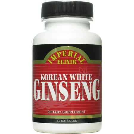 Imperial Elixir coréenne de ginseng blanc, 50 CT