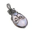 thumbnail image 3 of Ambre de bobinado Colgantes Piedra Joyería Fabricación de colres Marfil Zulema colgantes de cristal sinuosos, 3 of 8