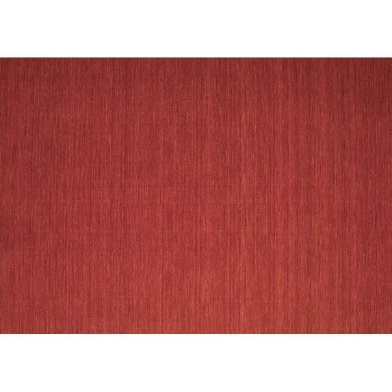 Ahgly Company Indoor Rectangle Abstract Orange Contemporary Area Rugs, 5' x 8'