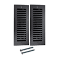 thumbnail image 5 of Prima Decorative Hardware Cast Aluminum Floor Register Size 3" X 10" VR102 Pack of 2 - Satin, No Holes, 5 of 12