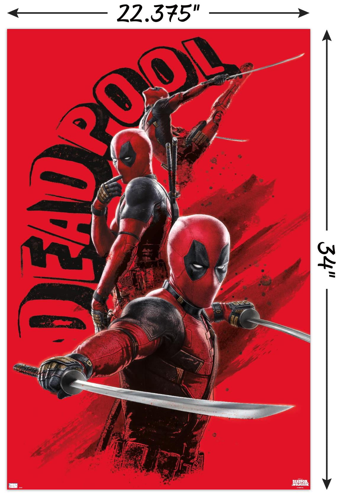 MARVEL DEADPOOL 3 - DEADPOOL POSES