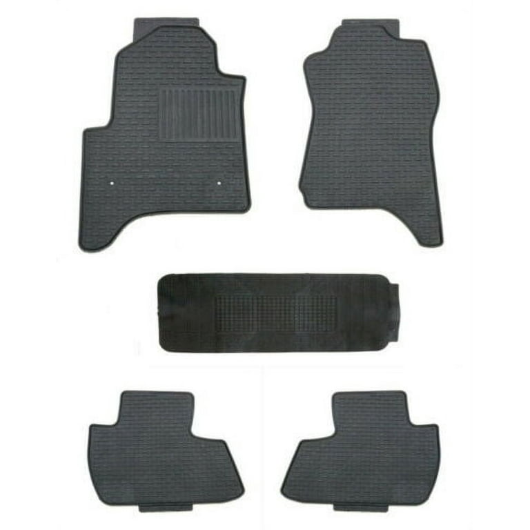 All Weather Black Floor Mats fits Chevrolet Tahoe or Suburban 2015