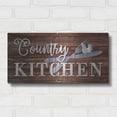 thumbnail image 3 of Luxe Metal Art 'Country Kitchen' by Lori Deiter, Metal Wall Art, 24"x12", 3 of 10