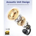 thumbnail image 4 of aigo CA05 Auriculares abiertos con clip en auriculares inalámbricos Bluetooth 5.4 con micrófono para iPhone, Android, computadora portátil, reducción de ruido Enc, juego de 50 horas, auriculares inalá, 4 of 5
