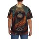 thumbnail image 3 of Fotbe Banana Leaf Meditating Gorilla Camisa Estampada de Manga Corta para Hombre, Casual de Verano, Estilo Playero, Sin Arrugas-X-Large, 3 of 5