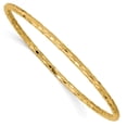 thumbnail image 1 of 14K Yellow Gold Polished Bangle Bracelet, 1 of 2