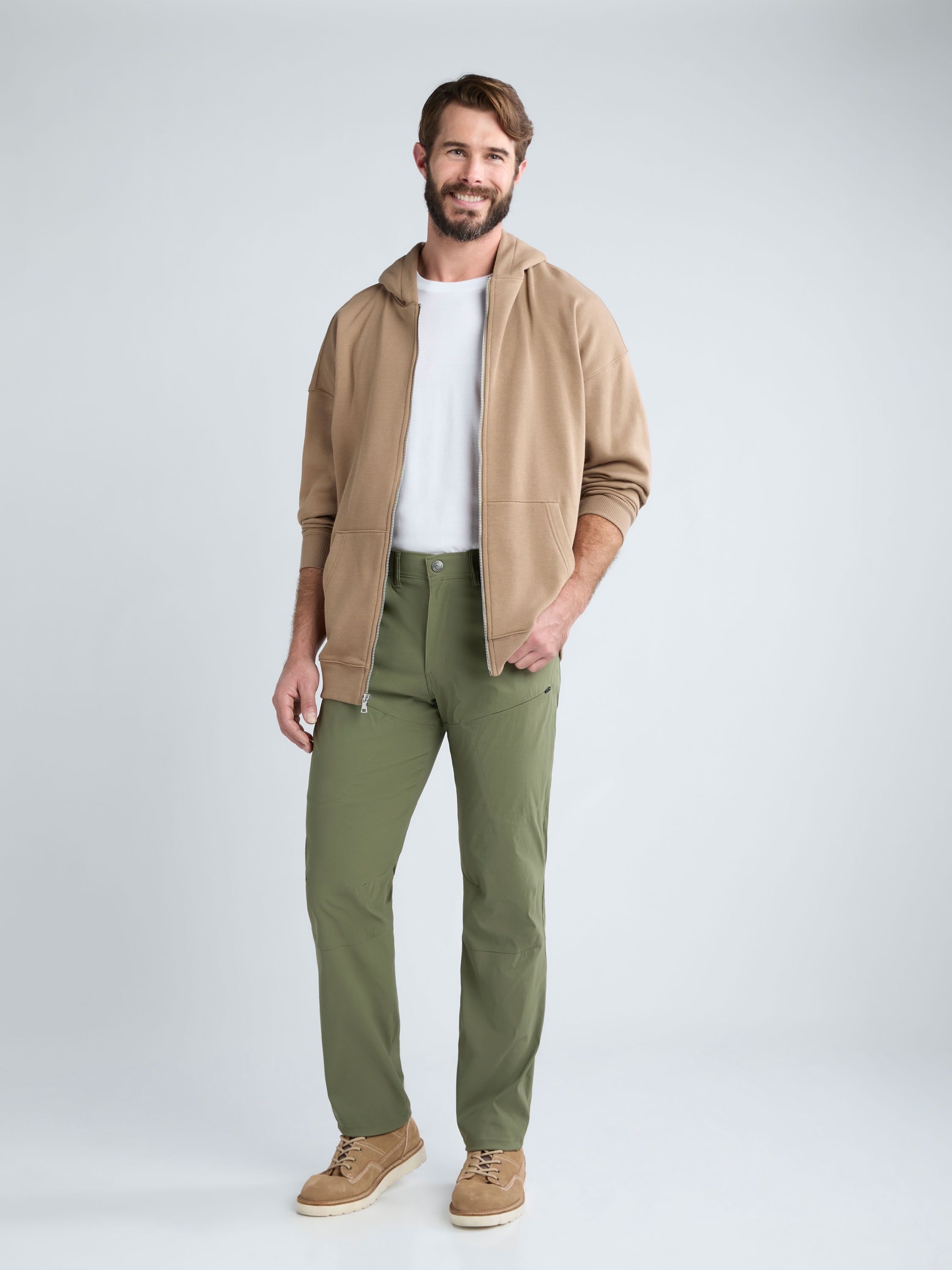 Ozark Trail Men's and Big Men's Hike Pants, Sizes 30-46