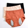 thumbnail image 5 of Audhol Period Panties! Womens High Waisted Bikini Underwear Smooth Hipster Underwear Breathable Ladies Period Underwear Hot Pink XL, 5 of 8