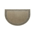 thumbnail image 2 of Half Round Inside Front Door Mats Non-Slip Washable Indoor Outdoor Entryway Doormats Cute Semi Heavy Duty Welcome Mat for Entrance,Low-Profile High Traffic Areas Entry Rug 24" x 16" B, 2 of 6