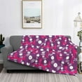 thumbnail image 2 of Fuzoiu Vintage Vinyl Record Print Flannel Blanket,Throw Blanket,Flannel Home Decor,Fleece Bed Blankets,Cozy Soft Blanket for Bed, Sofa, Camping, and Travel-60"x50", 2 of 6