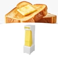 thumbnail image 3 of YAHHU Stick Butter & Cheese Cutter – 7.9x3.1x2.4in,One‑Click ABS & Stainless Steel Dispenser for Fresh Butter, Cheese, and Baking, 3 of 12
