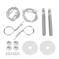 thumbnail image 3 of Hood Pins Kit for Car Stainless Steel Car Hood Cover Aluminum Alloy Hood Pins, 3 of 8