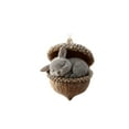 thumbnail image 2 of Forest Animal Acorn Christmas Ornaments, Handmade Woodland Creature Tree Decorations, Festive Hanging Pendants with Nature Themes, for Holiday Tree Trimming and Seasonal Gift Exchanges, 2 of 5
