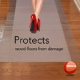 thumbnail image 3 of Resilia Premium Heavy-Duty Floor Runner for Hard Floors, Clear American Modern, 27" x 25', 3 of 9