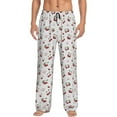 thumbnail image 1 of Balery Cherry Berries Pantalones de pijama para hombre, pijama ultraligero, pantalón de descanso-3X-Large, 1 of 6